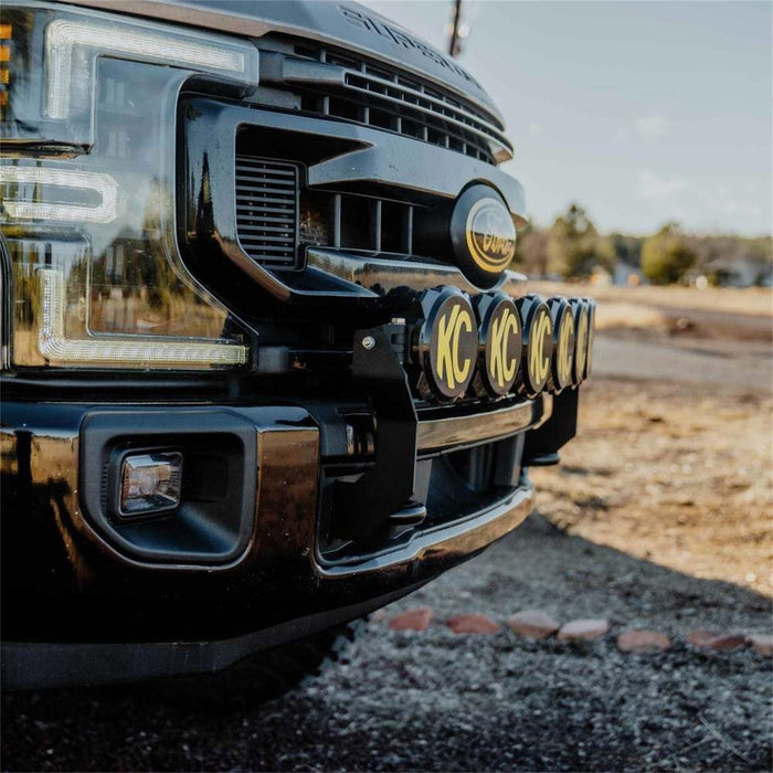 KC HiLiTES Gravity Pro6 45 Inch Front Bumper LED Light Bar Kit for 2017 to 2024 Ford Super Duty F-250, F-350 & F-450 - image 6
