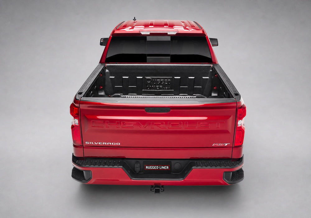 Rugged Liner Under Rail Bed Liner | For 2019 to 2026 Chevrolet Silverado / GMC Sierra 1500 6'7" Bed | Drop-In Truck Bed Liner & Bed Protector