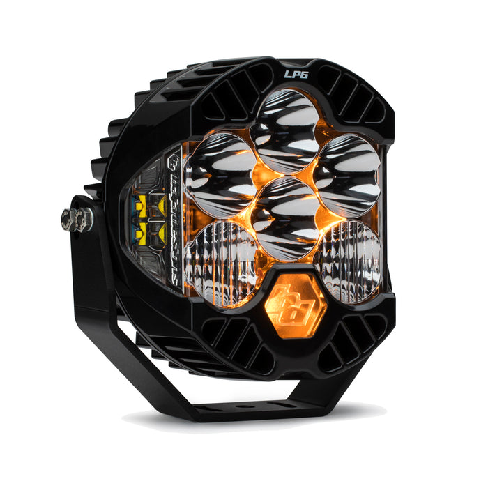 Baja Designs LP6 Pro Clear LED Pod Light Pair Kit with Wiring Harness: LP6 Pro LED pod light