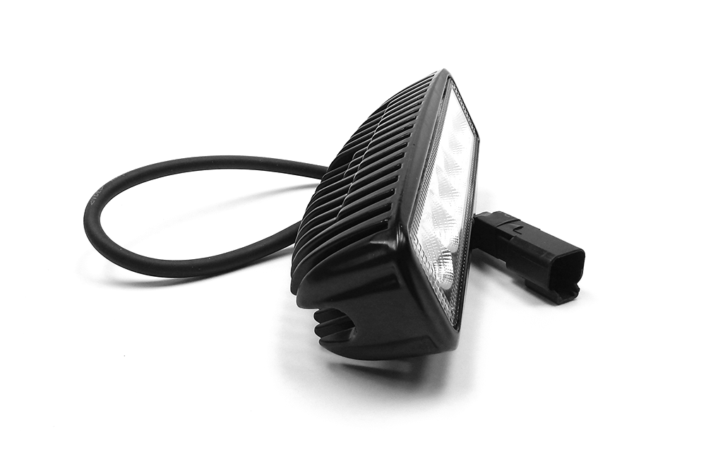 Southern Truck Chrome Series Single Row 6 Inch LED Light Bar Kit with Wiring Harness: Chrome Series Single Row 6 Inch LED Light Bar