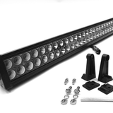 Southern Truck Chrome Series Dual Row 40 Inch LED Light Bar Kit with Wiring Harness: Chrome Series Dual Row 40 Inch LED Light Bar