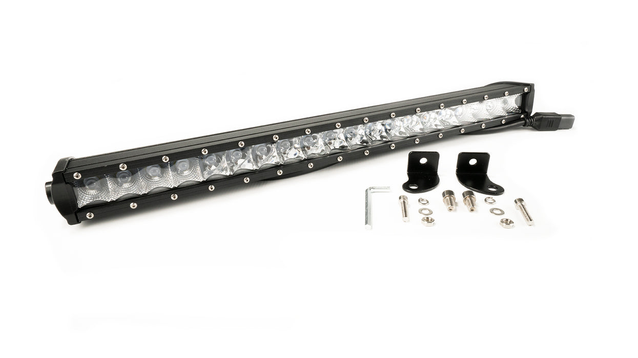 Southern Truck Chrome Series Single Row 20 Inch LED Light Bar Kit with Wiring Harness: Chrome Series Single Row 20 Inch LED Light Bar