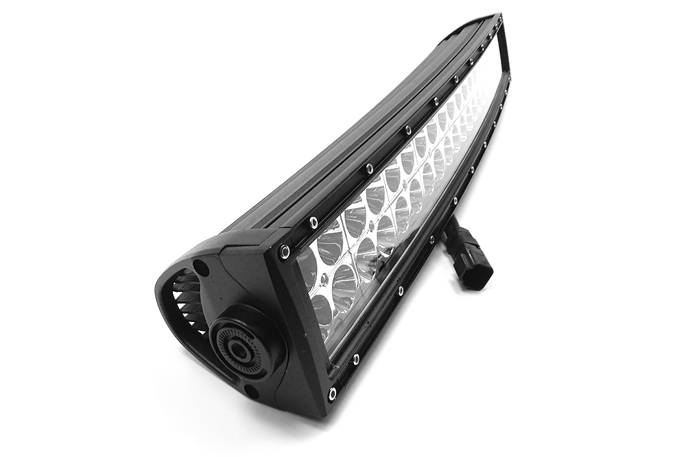 Southern Truck Chrome Series Curved 20 Inch LED Light Bar Kit with Wiring Harness: Chrome Series Curved 20 Inch LED Light Bar
