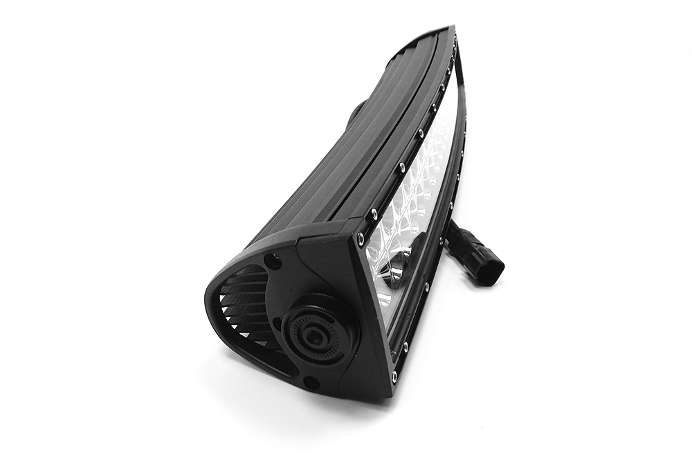 Southern Truck Chrome Series Curved 20 Inch LED Light Bar Kit with Wiring Harness: Chrome Series Curved 20 Inch LED Light Bar