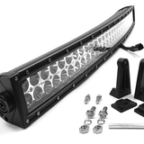 Southern Truck Chrome Series Curved 30 Inch LED Light Bar Kit with Wiring Harness: Chrome Series Curved 30 Inch LED Light Bar