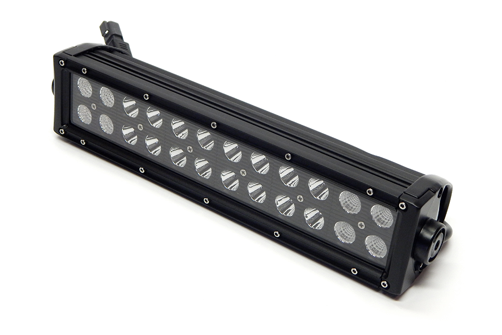 Southern Truck Black Series Dual Row 12 Inch LED Light Bar Kit with Wiring Harness: Black Series Dual Row 12 Inch LED Light Bar