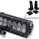 Southern Truck Black Series Dual Row 6 Inch LED Light Bar Kit with Wiring Harness: Black Series Dual Row 6 Inch LED Light Bar