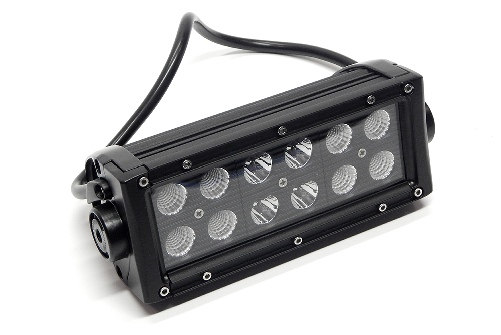 Southern Truck Black Series Dual Row 6 Inch LED Light Bar Kit with Wiring Harness: Black Series Dual Row 6 Inch LED Light Bar