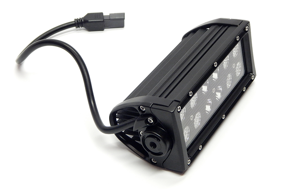 Southern Truck Black Series Dual Row 6 Inch LED Light Bar Kit with Wiring Harness: Black Series Dual Row 6 Inch LED Light Bar