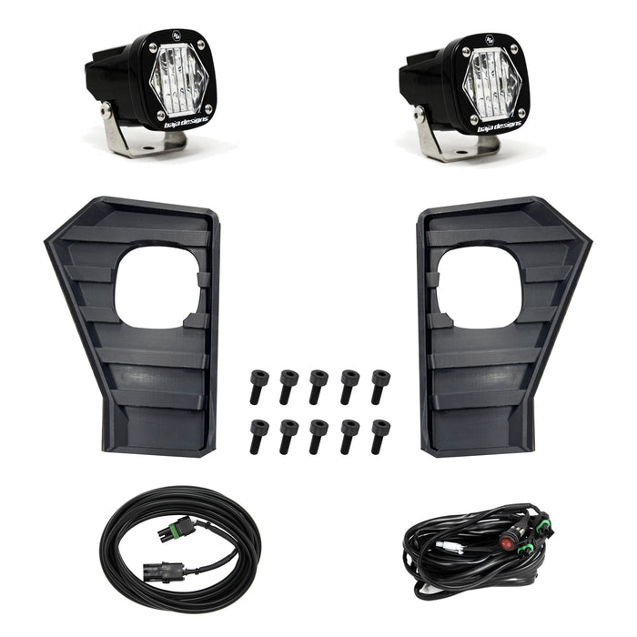 Baja Designs S1 Bumper Vent LED Fog Light Kit for 2024 to 2026 Toyota Tacoma - image 1