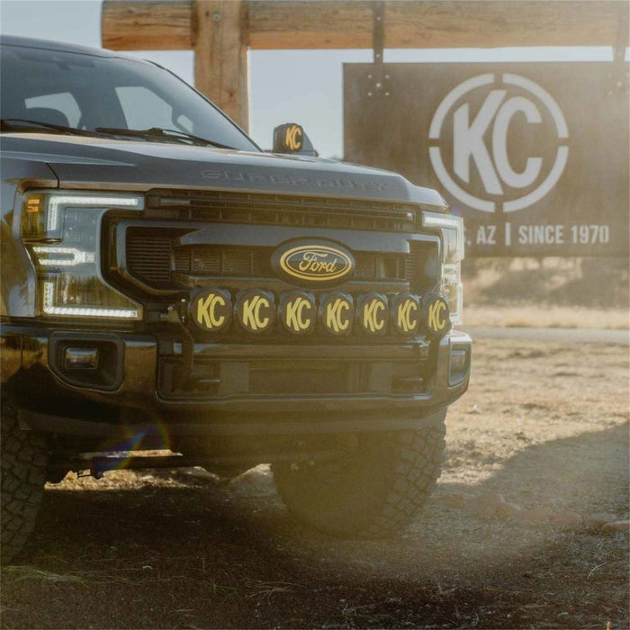 KC HiLiTES Gravity Pro6 45 Inch Front Bumper LED Light Bar Kit for 2017 to 2024 Ford Super Duty F-250, F-350 & F-450 - image 8