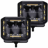 Go Rhino Xplor Blackout Series Sideline LED Pod Lights with Amber - image 4