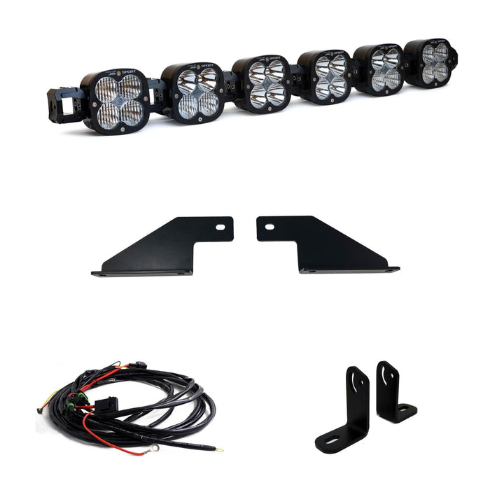 Baja Designs XL Sport Linkable Bumper LED Light Bar Kit for 2021 to 2026 Ford F-150 Raptor - image 1