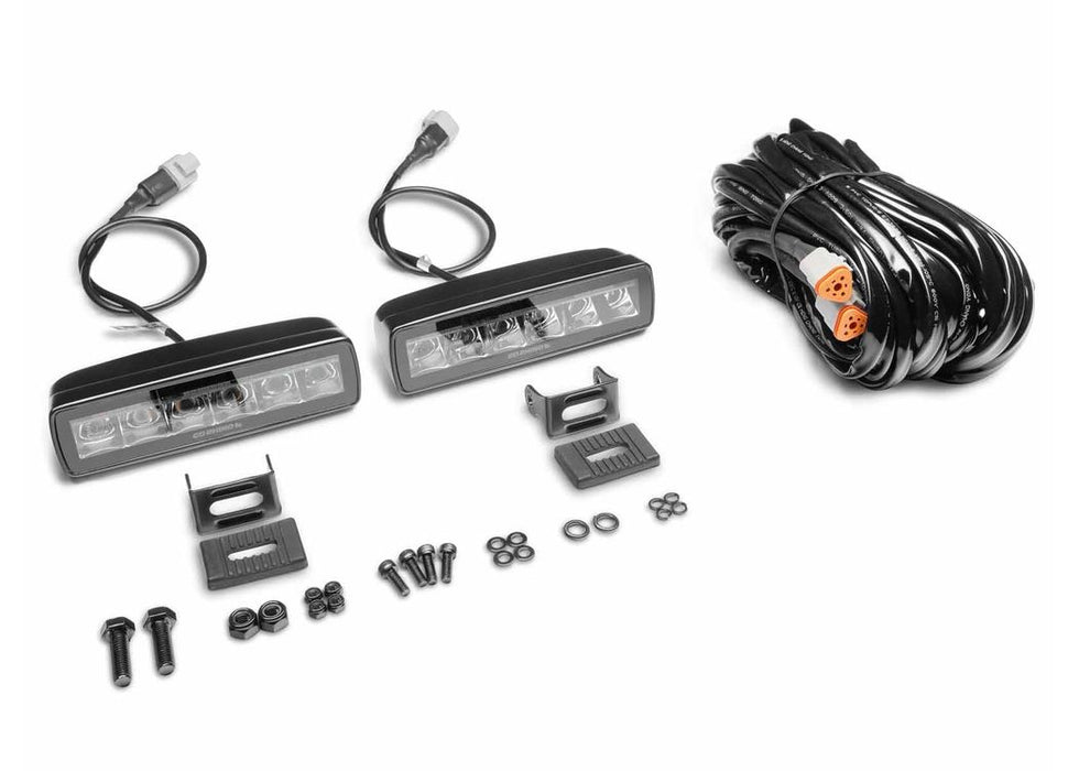 Go Rhino Xplor Blackout Series Sixline LED Pod Lights - image 7