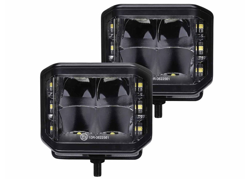 Go Rhino Xplor Blackout Series Sideline LED Pod Lights with Amber - image 14
