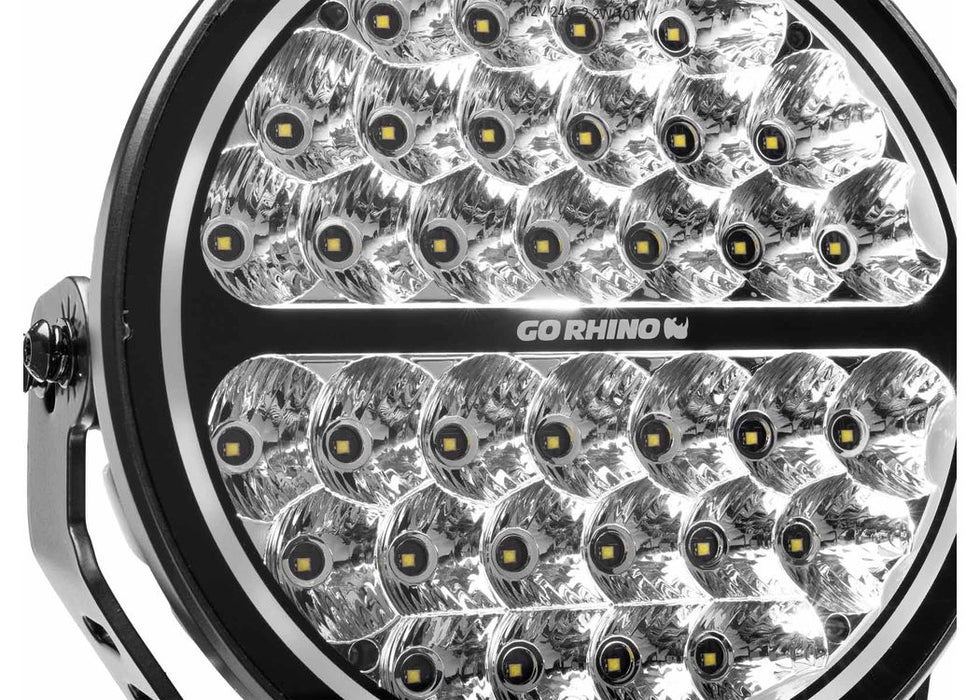 Go Rhino Xplor Blackout Series Maxround LED Off Road Lights - image 4