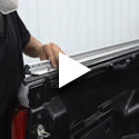 ADARAC Aluminum Utility Rails For 2007-2021 Toyota Tundra 8' Bed