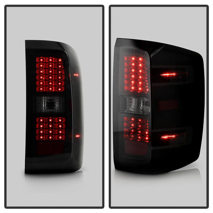 Spyder xTune LED Tail Lights for 2014 to 2018 Chevrolet Silverado 1500 & 2015 to 2019 Silverado 2500HD/3500HD with Factory Bulb Tail Lights - image 20