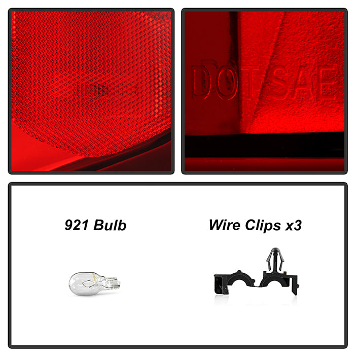 Spyder OE Replacement Tail Lights for 2019 to 2021 Chevrolet Silverado 1500 & 2020 to 2021 Silverado 2500HD with Factory LED Tail Lights - image 14
