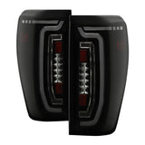 Spyder xTune LED Tail Lights for 2019 to 2023 GMC Sierra 1500 & 2020 to 2023 Sierra 2500HD/3500HD with Factory Bulb Tail Lights, Black Smoke - image 1