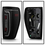 Spyder xTune LED Tail Lights for 2019 to 2023 GMC Sierra 1500 & 2020 to 2023 Sierra 2500HD/3500HD with Factory Bulb Tail Lights, Black Smoke - image 3