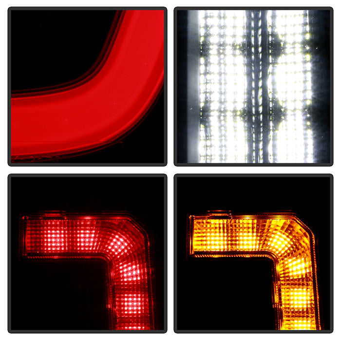 Spyder xTune LED Tail Lights for 2019 to 2023 GMC Sierra 1500 & 2020 to 2023 Sierra 2500HD/3500HD with Factory Bulb Tail Lights, Black Smoke - image 10
