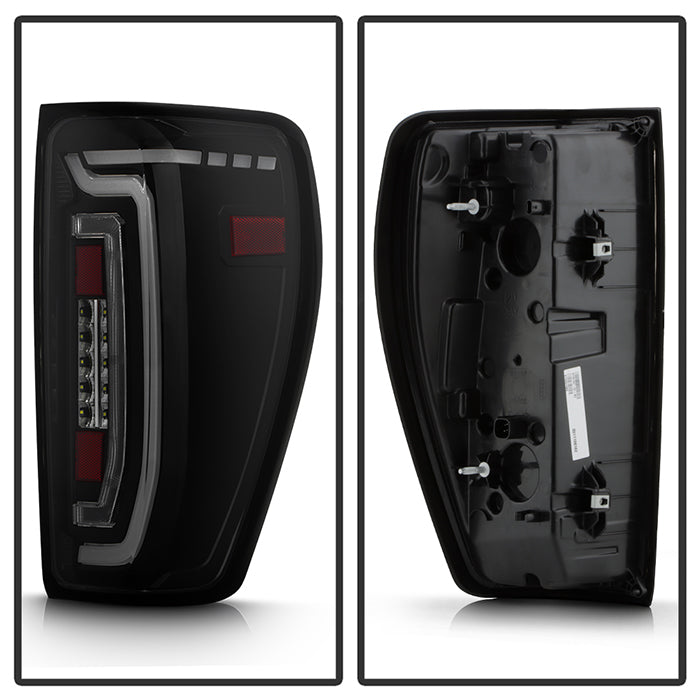Spyder xTune LED Tail Lights for 2019 to 2023 GMC Sierra 1500 & 2020 to 2023 Sierra 2500HD/3500HD with Factory LED Tail Lights, Black Smoke - image 3
