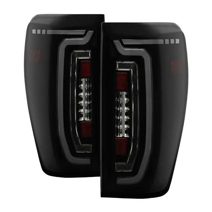 Spyder xTune LED Tail Lights for 2019 to 2023 GMC Sierra 1500 & 2020 to 2023 Sierra 2500HD/3500HD with Factory LED Tail Lights, Black Smoke - image 1