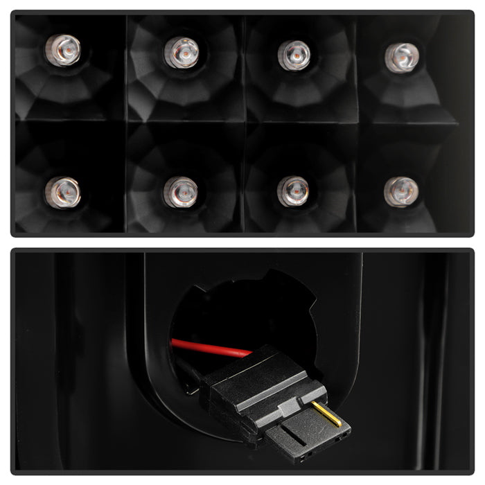 Spyder xTune LED Tail Lights for 2015 to 2017 Ford F-150 without Blind Spot Sensors, Black Smoke - image 4