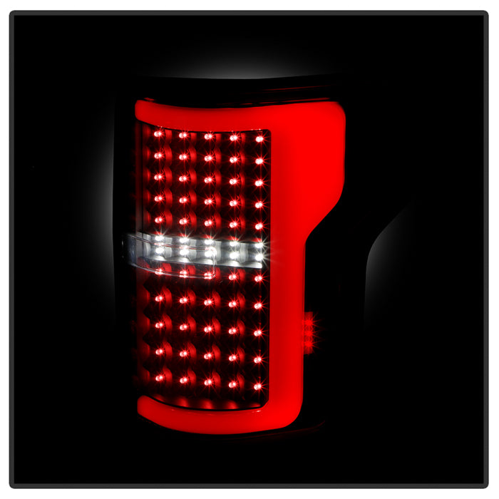 Spyder xTune LED Tail Lights for 2015 to 2017 Ford F-150 without Blind Spot Sensors, Black Smoke - image 7