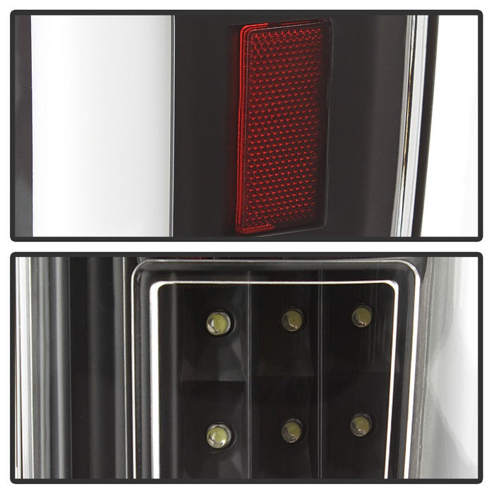 Spyder xTune LED Tail Lights for 2017 to 2019 Ford F-250 Super Duty without Factory LED Tail Lights, Black - image 7