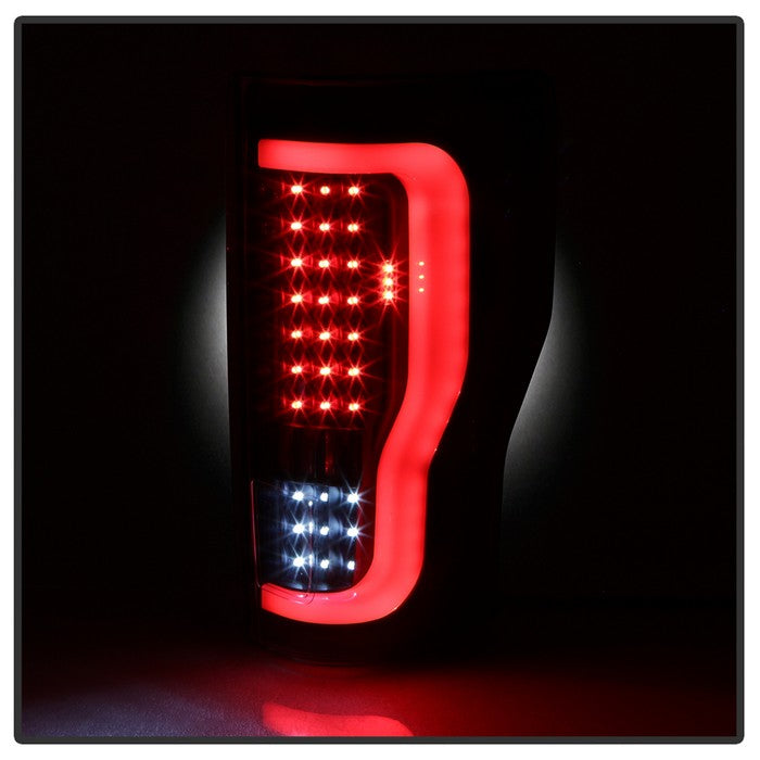 Spyder xTune LED Tail Lights for 2017 to 2019 Ford F-250 Super Duty without Factory LED Tail Lights, Black - image 9