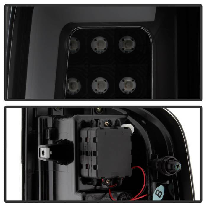 Spyder LED Tail Lights for 2015 to 2019 Chevrolet Colorado & GMC Canyon, Black Smoke - image 4