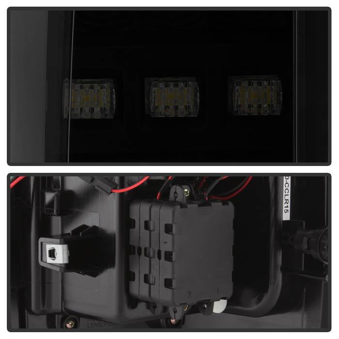 Spyder LED Tail Lights for 2015 to 2019 Chevrolet Colorado & GMC Canyon, Black Smoke - image 5