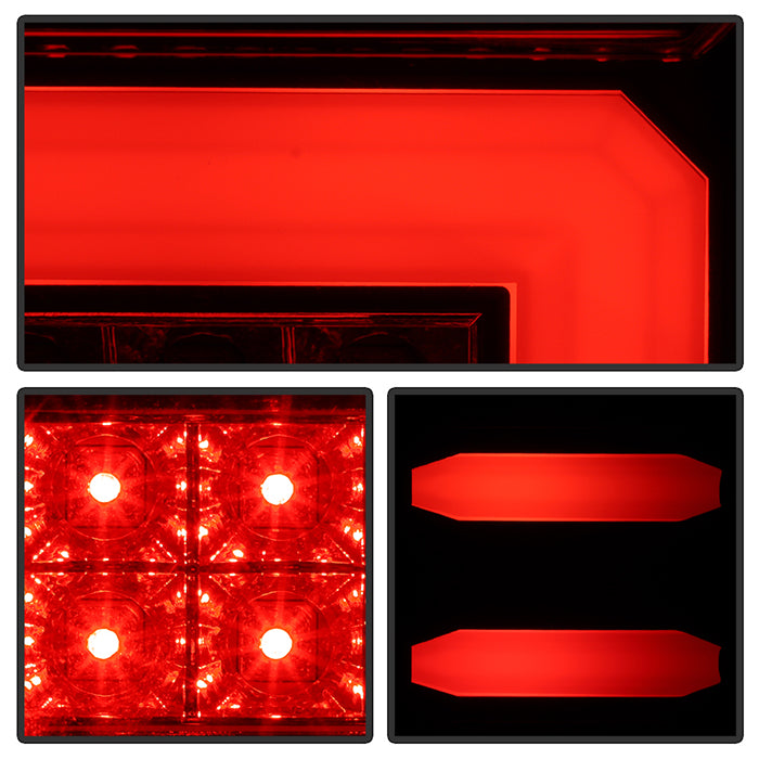 Spyder LED Tail Lights for 2014 to 2018 Chevrolet Silverado 1500 & 2015 to 2019 Silverado 2500HD/3500HD with Factory Bulb Tail Lights, Black Smoke - image 7