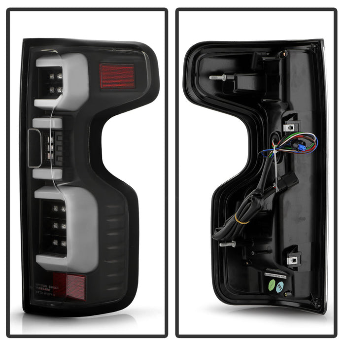 Spyder LED Tail Lights for 2019 to 2020 Chevrolet Silverado 1500 with Factory LED Tail Lights - image 3