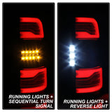 Spyder LED Tail Lights for 2019 to 2020 RAM 1500 with Factory Halogen Tail Lights, Black - image 2