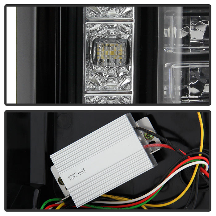 Spyder LED Tail Lights for 2019 to 2020 RAM 1500 with Factory Halogen Tail Lights, Black - image 5