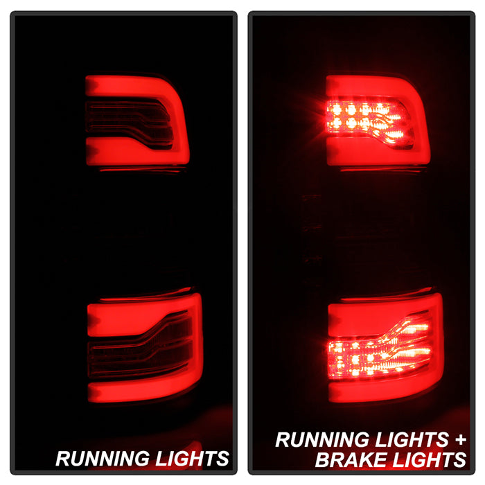 Spyder LED Tail Lights for 2019 to 2020 RAM 1500 with Factory Halogen Tail Lights, Black - image 10