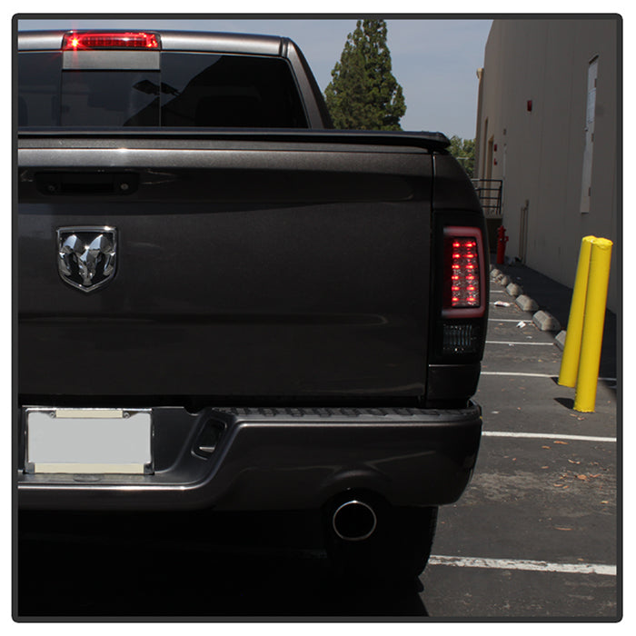 Spyder LED Tail Lights for 2009 to 2018 RAM 1500 & 2010 to 2018 RAM 2500/3500 with Factory Bulb Tail Lights, Black Smoke - image 10