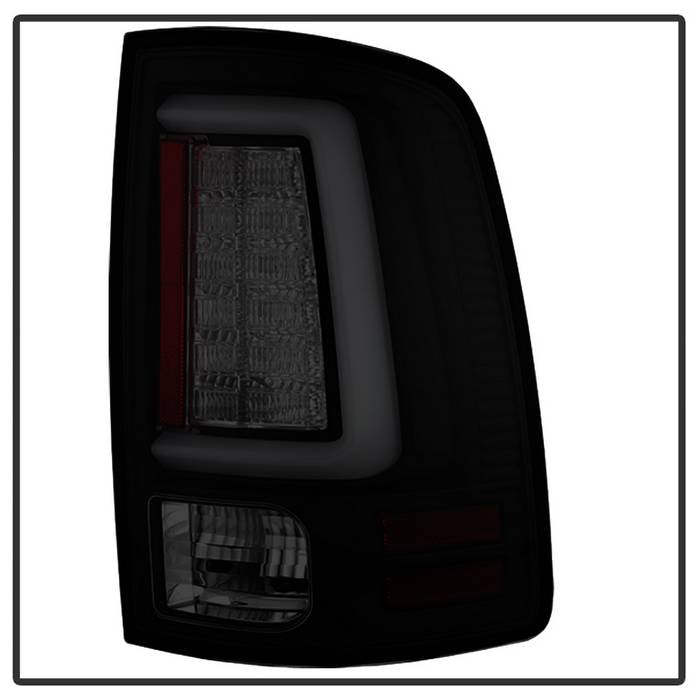 Spyder LED Tail Lights for 2009 to 2018 RAM 1500 & 2010 to 2018 RAM 2500/3500 with Factory Bulb Tail Lights, Black Smoke - image 3