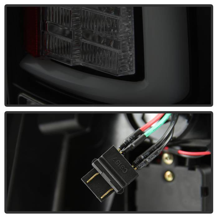 Spyder LED Tail Lights for 2009 to 2018 RAM 1500 & 2010 to 2018 RAM 2500/3500 with Factory Bulb Tail Lights, Black Smoke - image 5