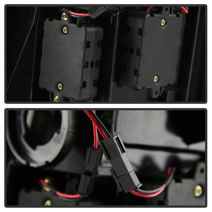Spyder LED Tail Lights for 2009 to 2018 RAM 1500 & 2010 to 2018 RAM 2500/3500 with Factory Bulb Tail Lights, Black Smoke - image 6