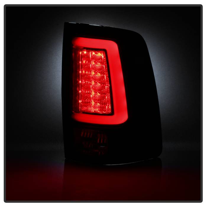 Spyder LED Tail Lights for 2009 to 2018 RAM 1500 & 2010 to 2018 RAM 2500/3500 with Factory Bulb Tail Lights, Black Smoke - image 7