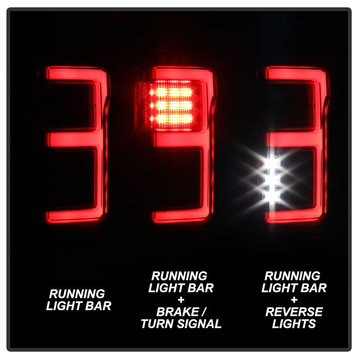 Spyder LED Tail Lights for 2015 to 2017 Ford F-150 with Blind Spot Sensors - image 5
