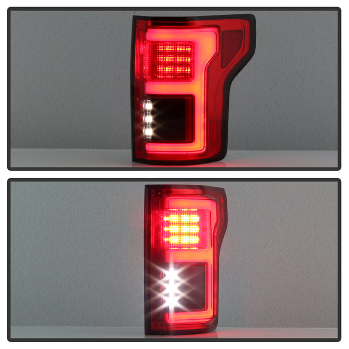 Spyder LED Tail Lights for 2015 to 2017 Ford F-150 with Blind Spot Sensors - image 4