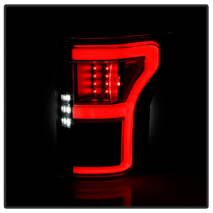 Spyder LED Tail Lights for 2018 to 2020 Ford F-150 with Blind Spot Sensors, Black - image 6