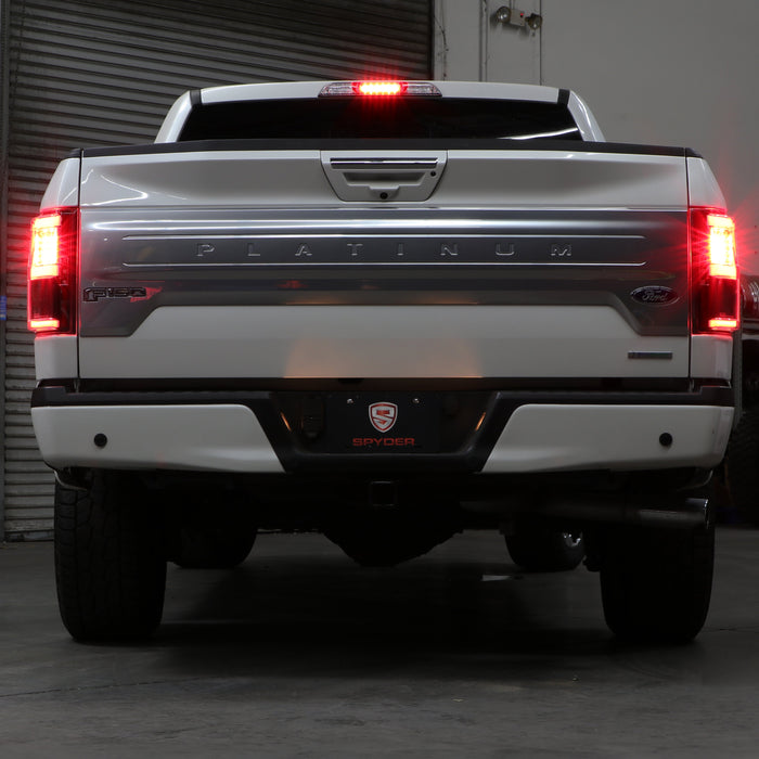 Spyder LED Tail Lights for 2018 to 2020 Ford F-150 with Blind Spot Sensors, Black - image 10