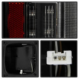 Spyder LED Tail Lights for 2021 to 2023 Ford F-150 with Factory Halogen Tail Lights & Blind Spot Sensors, Black - image 6