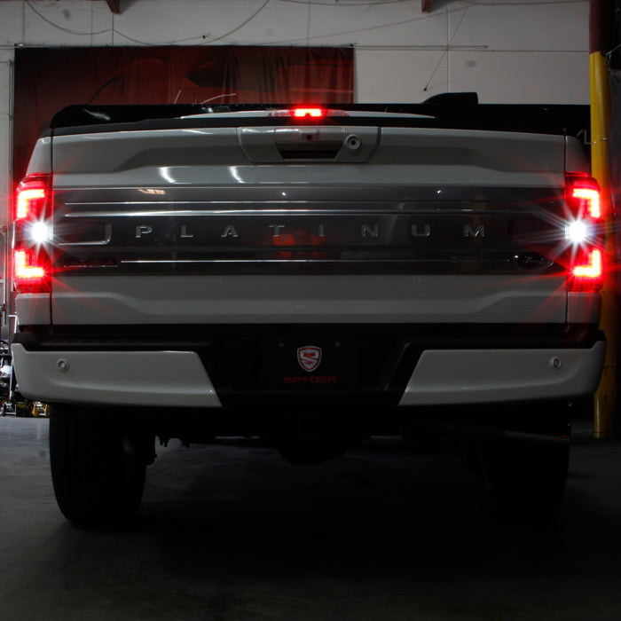 Spyder LED Tail Lights for 2021 to 2023 Ford F-150 with Factory Halogen Tail Lights & Blind Spot Sensors, Black - image 14